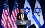 Donald Trump s'exprime devant l'Israeli-American Council à Washington, le 19 septembre 2024