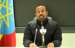 Le Premier ministre éthiopien Abiy Ahmed annonce le lancement des opérations militaires au Tigré à la télévision le 4 novembre 2020