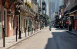 Le Quartier français de La Nouvelle-Orléans déserté le 26 mars 2020