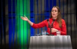 La Première ministre islandaise Katrin Jakobsdottir, le 20 août 2019 à Reykjavik