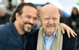 L'acteur Vincent Perez and le réalisateur Jean-Paul Rappeneau, le 14 mai 2018 à Cannes