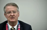 Bernard Lapasset, co-président de Paris-2024, le 31 octobre 2015 au stade de Twickenham à Londres