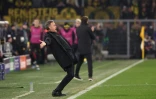 L'entraîneur espagnol du Paris SG, Luis Enrique, lors du match de Ligue des champions à Dortmund, le 13 décembre 2023