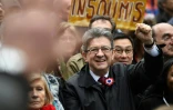 Jean-Luc Mélenchon en meeting le 18 mars 2017 à Paris 