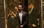 Donald Trump Jr., le fils aîné de Donald Trump, arrive à la Trump Tower, le 17 janvier 2017 à New York