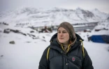 Arnakkuluk Jo Kleist, une consultante de 41 ans, photographiée le 21 janvier 2026 à Nuuk, au Groenland