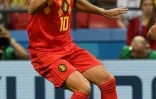L'attaquant belge Eden Hazard lors du quart de finale face aux Brésiliens, à Kazan, le 6 juillet 2018