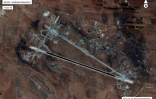 Photo fournie par le Département américain de la Défense, le 7 octobre 2016, de la base aérienne syrienne de Shayrat contre laquelle les Etats-Unis ont lancé une opération militaire le 6 avril 2017