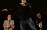 Le danseur espagnol Miguel Fernandez Ribas, alias "El Yiyo", pendant une répétition de son spectacle "Flamenco Real" à l'opéra de Madrid, le 13 novembre 2020