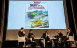 Présentation du nouvel album des aventures d'Astérix, le 9 octobre 2017 à Paris
