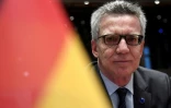 Le ministre allemand de l'Intérieur Thomas de Maizière à Rome le 20 mars 2017