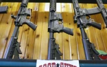 Des fusils semi-automatiques en vente dans un magasin de l'Utah le 15 février 2018