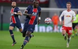 Le milieu du PSG Danilo Pereira à Leipzig le 4 novembre 2020
