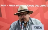 Le journaliste mexicain Javier Valdez, lors de la présentation de son livre, le 27 novembre 2016 à Guadalajara