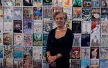Françoise Mouly, directrice artistique du magazine The New Yorker, dans son bureau le 23 août 2022 à Manhattan