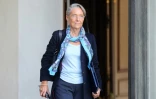 La ministre des Transports Elisabeth Borne le 8 février 2018 à la sortie du palais de l'Élysée à Paris