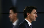 Le Premier ministre canadien Justin Trudeau lors d'une conférence de presse à Ottawa, le 9 janvier 2020