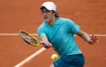 Lucas Pouille, le 30 mai 2013 à Roland-Garros face à Grigor Dimitrov