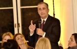 Le PDG d'Intel, Brian Krzanich à Beverly Hills, Californie, le 25 février 2016