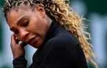 L'Américaine Serena Williams, lors de son match du 1er tour contre sa compatriote Kristie Ahn, le 28 septembre 2020 au tournoi de Roland-Garros à Paris