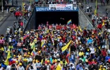 Des manifestants indigènes à Quito, le 30 juin 2022 en Equateur