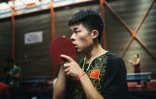 Le pongiste chinois Zhang Nan, photo du 6 août 2018