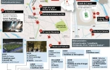 Film des attentats revendiqués par le groupe de l'Etat islamique