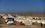 Vue d'ensemble de tentes d'un camp de déplacés dans le district de Dand, dans la province de Kandahar (Afghanistan), le 7 janvier 2021