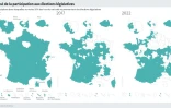 Le recul de la participation aux élections législatives