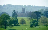 Lieu de tournage de la série Downton Abbey, Highclere Castle, le 12 mai 2016