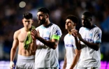 Le dépit des Marseillais éliminés par l'Atalanta en demi-finale de Ligue Europa, le 9 mai 2024 à Bergame
