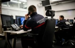 Centre d'appel des pompiers à Paris, en janvier 2019
