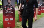 Guenther Steiner le "Team principal" de l'écurie Haas F1 à Melbourne en Australie le 13 mars 2020.