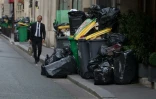 Les ordures s'amoncellent dans les rues de Paris le 10 juin 2016