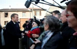 Emmanuel Macron rencontre des habitants des Eparges, le 6 novembre 2018