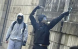 Des "casseurs" masqués le 28 avril 2016 à Nantes