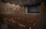 Salle de cinéma abandonnée de Pyramiden, le 21 septembre 2021