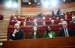 Au Cese le 12 septembre 2019: Edouard Philippe, Agnès Buzyn, Sibeth NDiaye et Jean-Paul Delevoye
