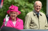 La reine Elisabeth II et son époux, le prince Philip à Londres, le 12 juin 2016