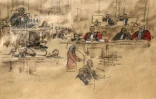 Croquis d'audience au premier jour du procès de l'attentat contre la synagogue de la rue Copernic, le 3 avril 2023 à la cour d'assises spéciale de Paris 