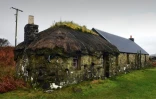 Un cottage de l'île d'Ulva, le 20 octobre 2017 en Ecosse