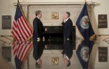 Le nouveau président de la Banque centrale américaine, Jerome Powell, prête serment à Washington, le 5 février 2018