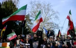 Une manifestation contre le régime iranien à Francfort, en Allemagne, le 16 janvier 2026