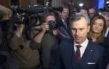 Norbert Hofer, le candidat à la présidentielle issu d'un parti d'extrême droite à Vienne, le 2 décembre 2016