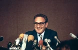 Le secrétaire d'Etat américain Henry Kissinger, le 13 juin 1973 à Paris