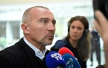Laurent-Franck Liénard au tribunal d'Evry le 15 octobre 2019