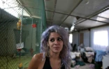 Nora Lifschitz le 22 juin 2016 dans son repaire pour chauves-souris dans la vallée d'Elah en Israël