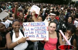 Mardi 15 février 2005
Des milliers de lycéens ont manifesté devant les grilles du rectorat