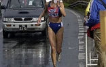 Armande Cadet lors du marathon féminin
Photo Noël Thomas