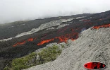 Mercredi 23 février 2005


Le piton de la Fournaise en éruption